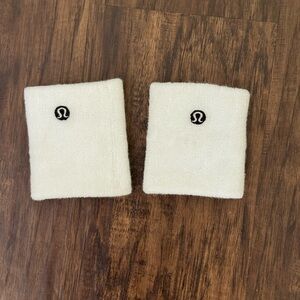 Lululemon Athletica white Wristbands